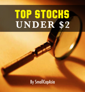 top stocks under 2
