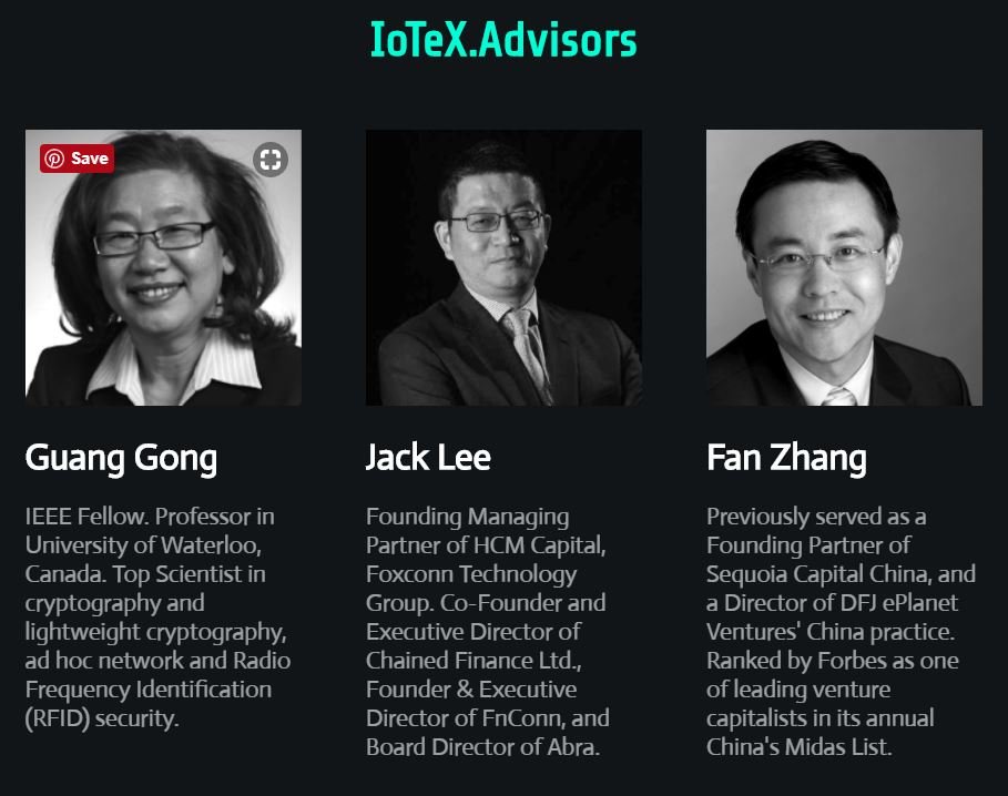 iotex advisors