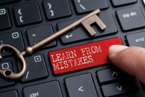 learn from investing mistakes