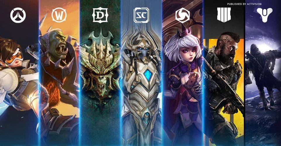 activision blizzard games