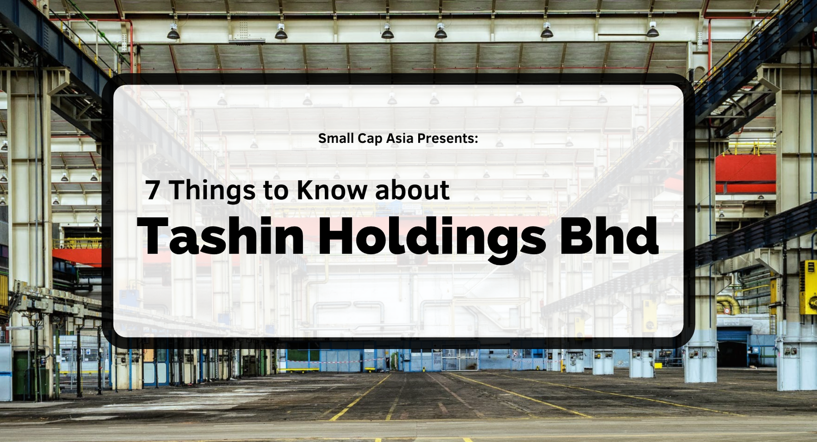 Tashin Holdings Bhd: 7 Important Things to Know about It Tashin Holdings Bhd: 7 Important Things to Know about It