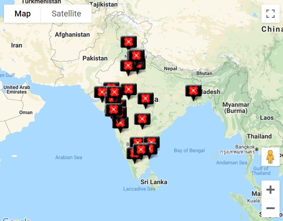 DBS india bank branches