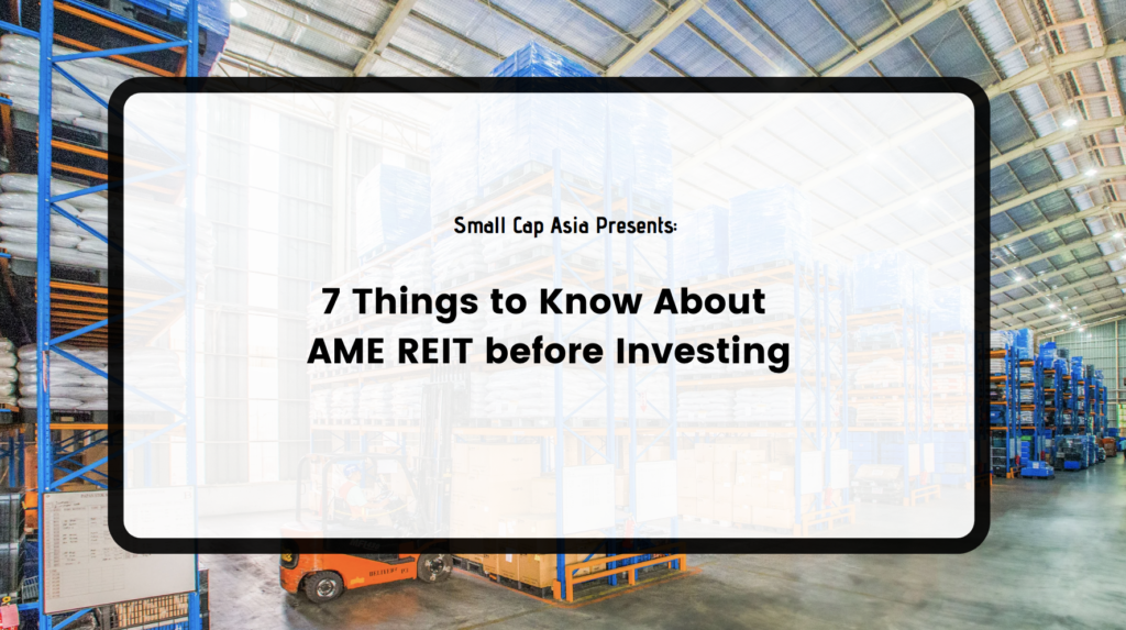 AME REIT IPO – 7 Key Things Investors Should Know