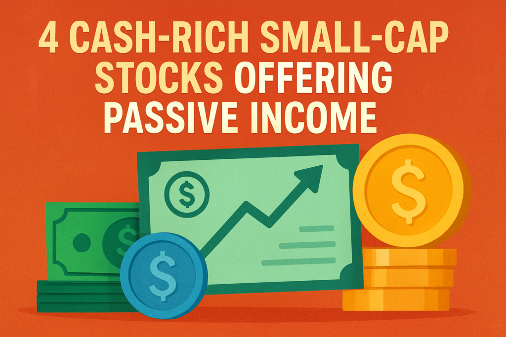 4 Cash-Rich Small Cap Stocks Offering Passive Income 4 Cash-Rich Small Cap Stocks Offering Passive Income
