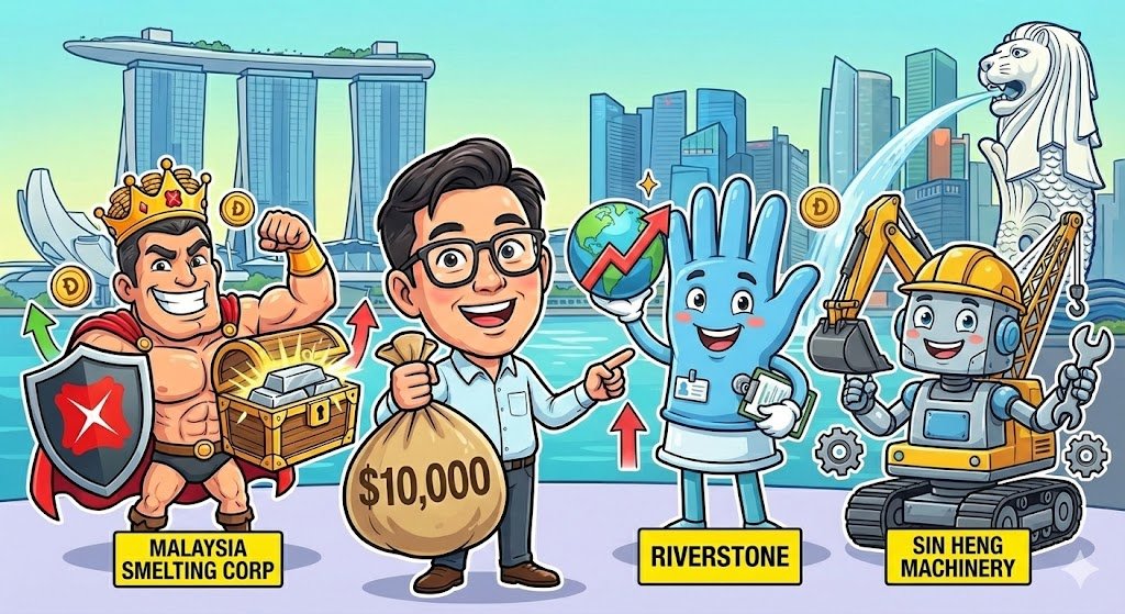 3 Singapore Dividend Stocks I Will Buy Now with S,000